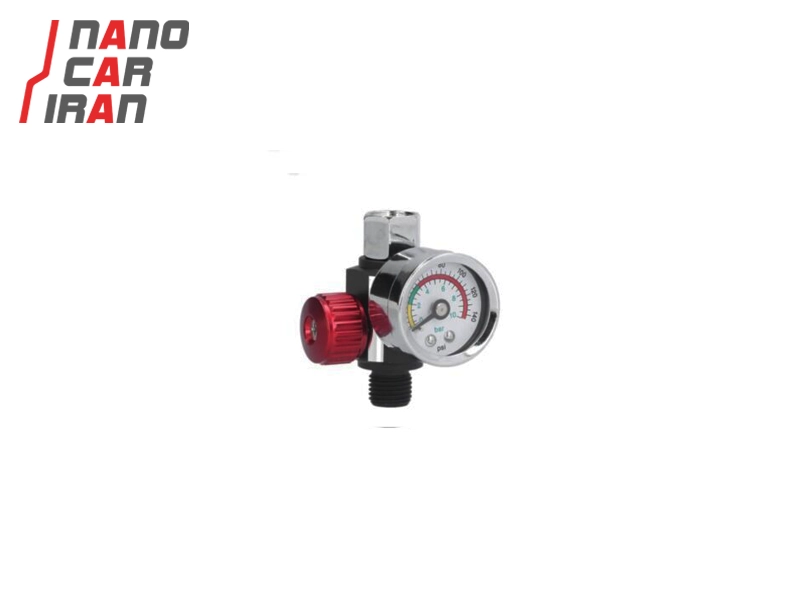 شیر تنظیم فشار باد پیستوله رنگ